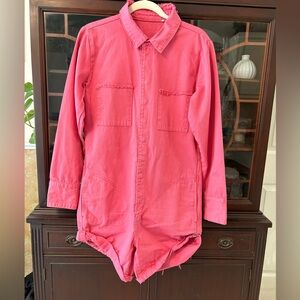 NWOT One Teaspoon Jumpsuit. Pink XS